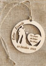 Medalla para ramo de novia