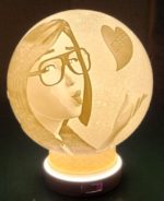 LAMPARA LUNAR LITOFANIA