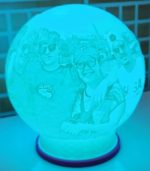 129 LAMPARA LUNAR LITOFANIA