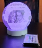 131 LAMPARA LUNAR LITOFANIA